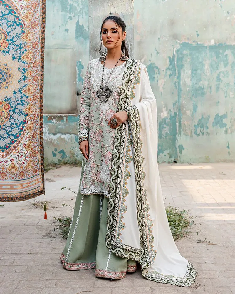 3PC READY TO WEAR KHADDAR PASHMINA SHAWL DRESS 06