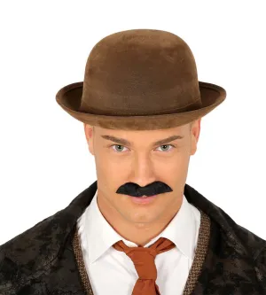 Brown Bowler or Derby Hat
