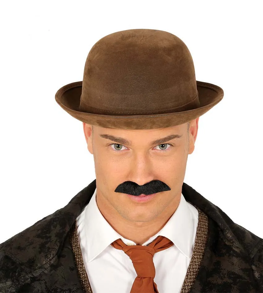 Brown Bowler or Derby Hat