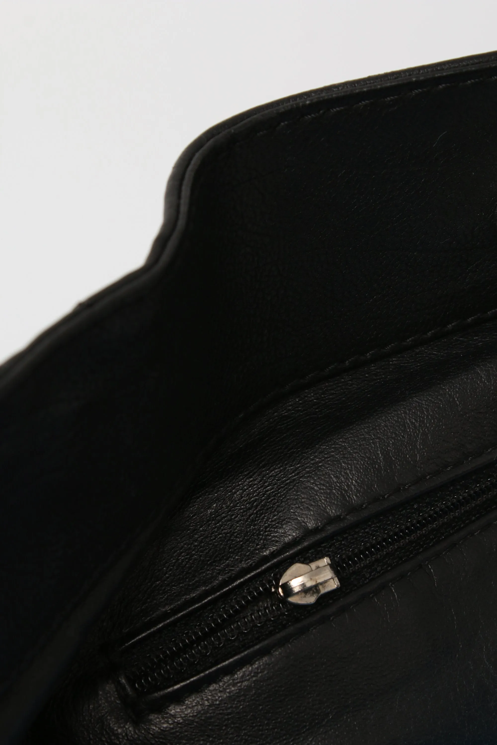 Chanel Leather Luxe Ligne Bowler Tote Bag
