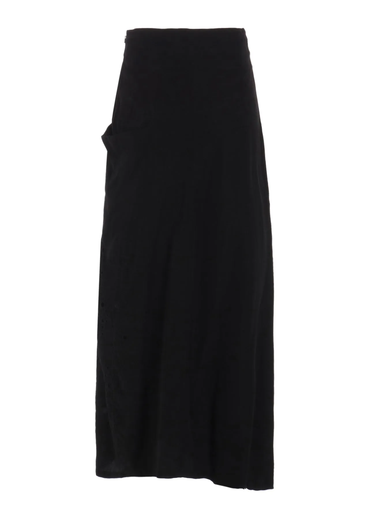 CUPRO/DUNGAREE BALLER LACE LEFT CLOTH SKIRT