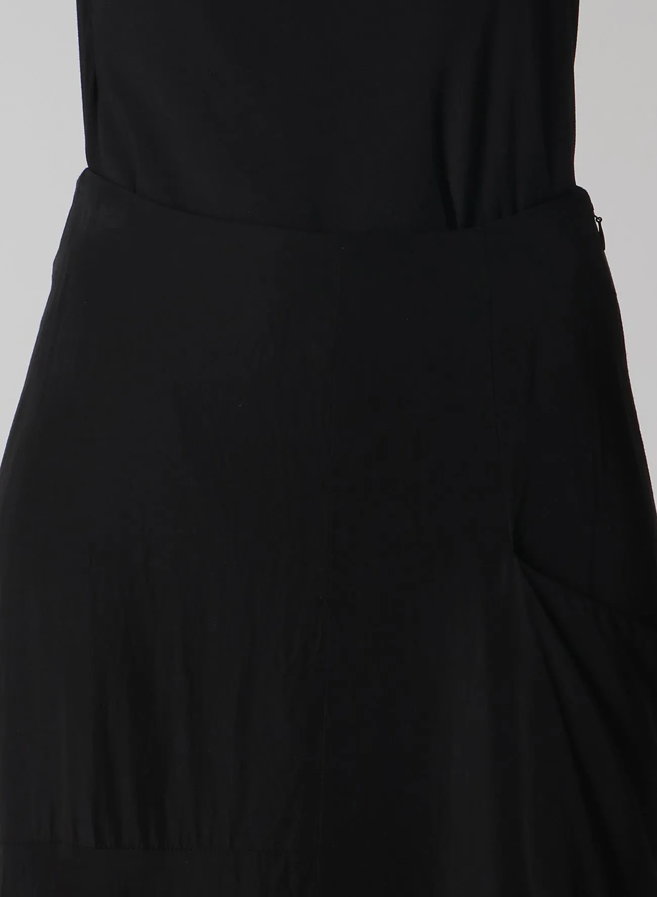 CUPRO/DUNGAREE BALLER LACE LEFT CLOTH SKIRT