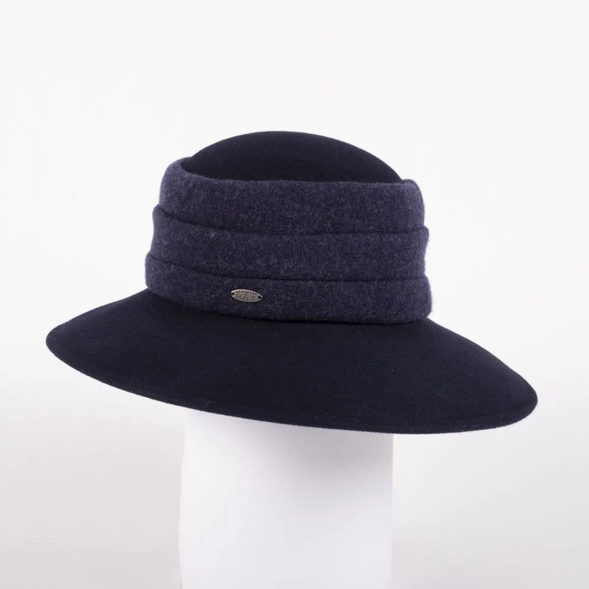 OLEA - LARGE CLOCHE IN FELT