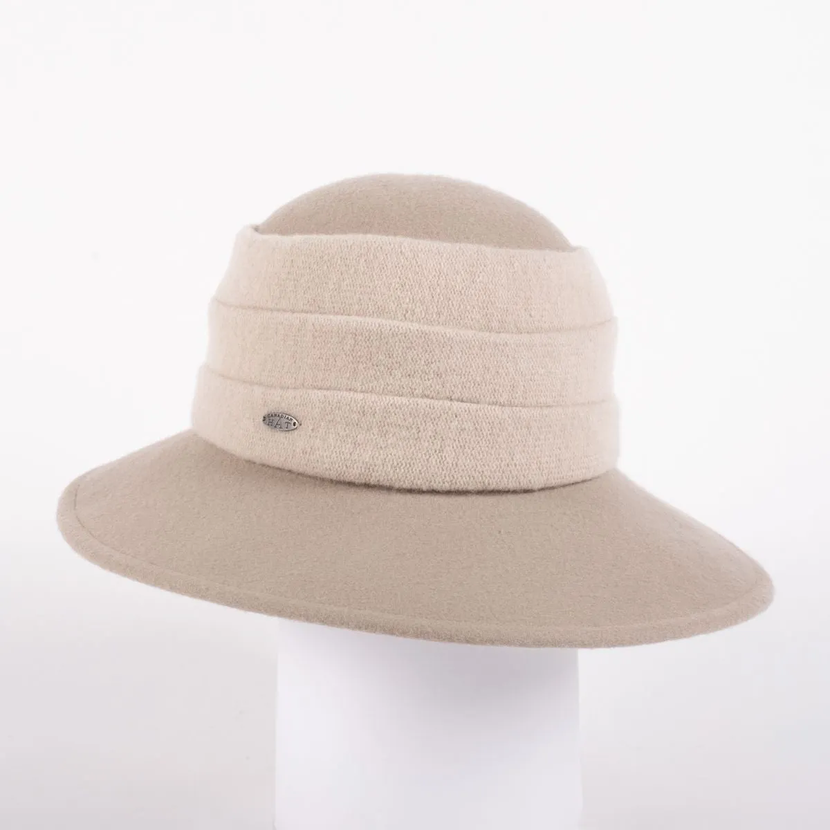 OLEA - LARGE CLOCHE IN FELT