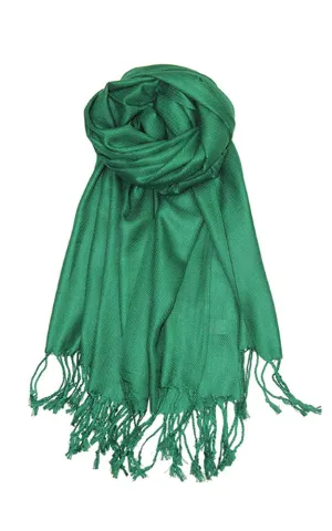 PP001-52 Forest Green Pashmina Scarf