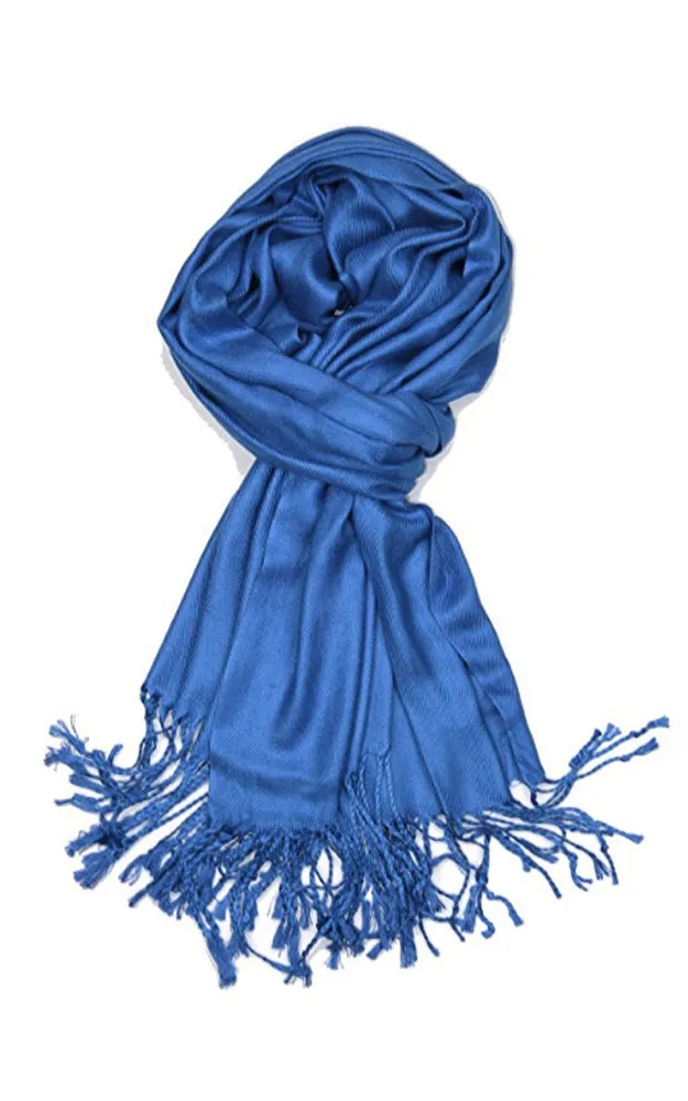 PP001-55 Jean-Blue Pashmina Scarf