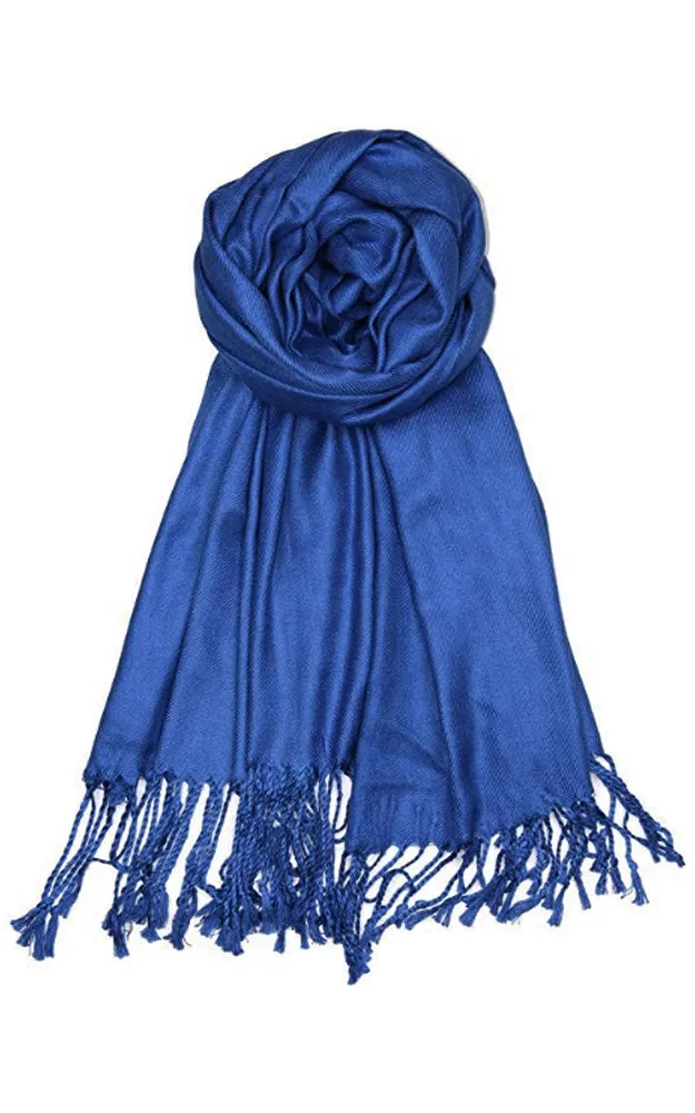 PP001-55 Jean-Blue Pashmina Scarf