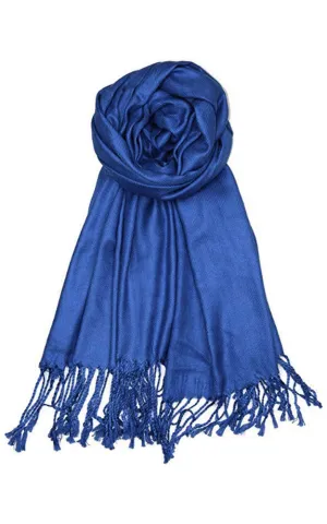 PP001-55 Jean-Blue Pashmina Scarf