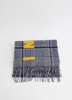 Prince of Wales Logo Wool Scarf