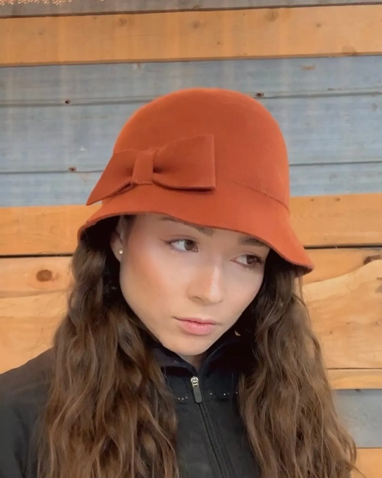 Seeberger Wool Felt Cloche Hat
