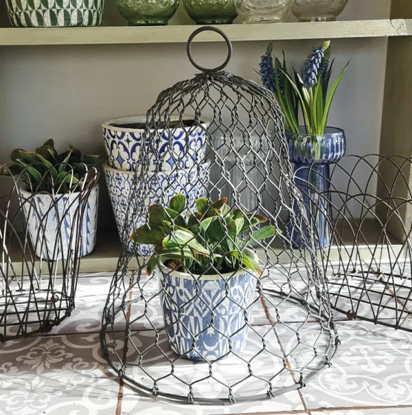 Wire Cloche - 2 Sizes
