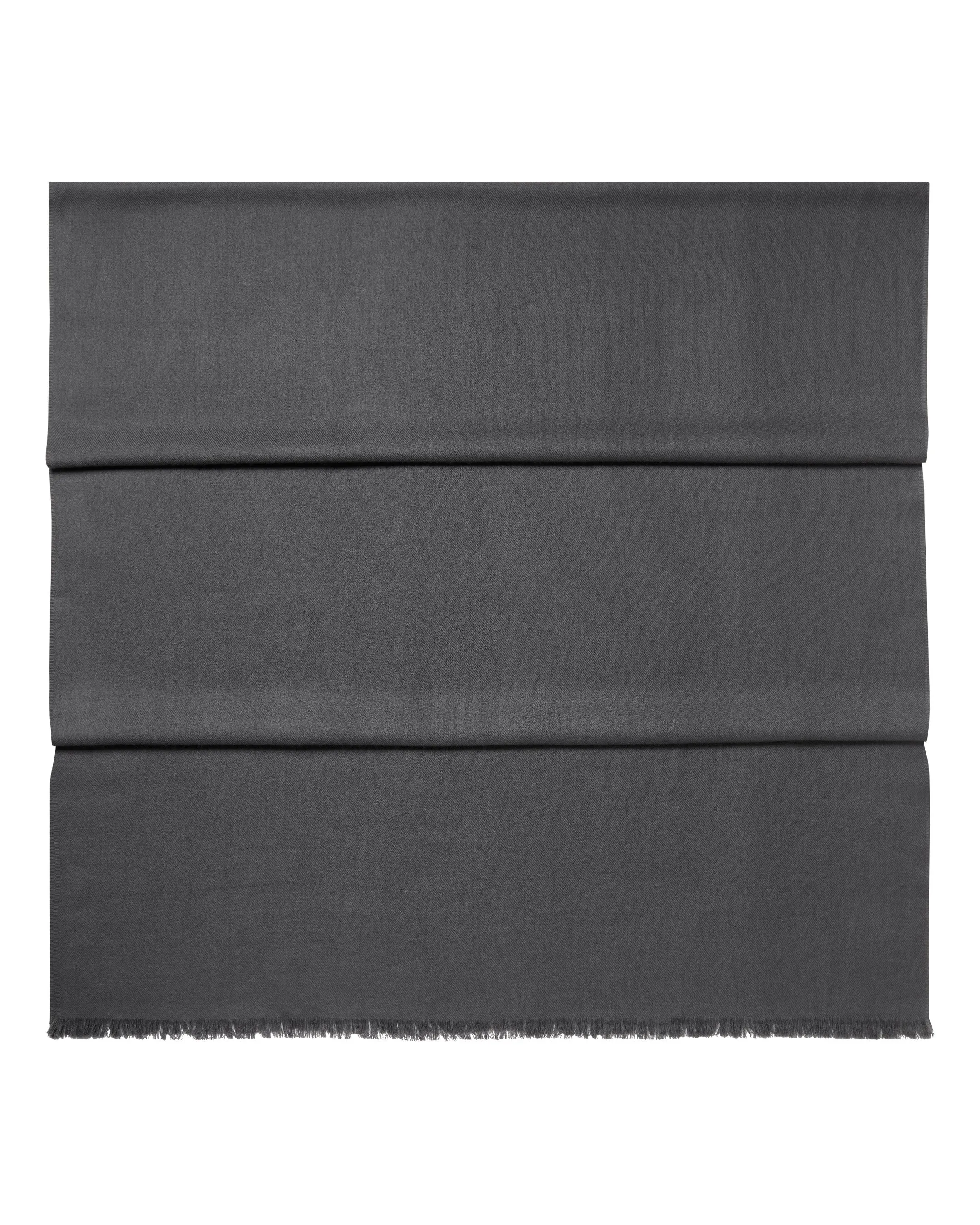 Women's Pashmina Cashmere Shawl Anthracite Grey